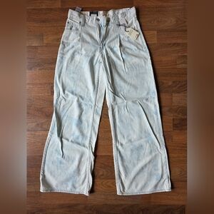 Levi's Light Blue Wide-Leg Jeans